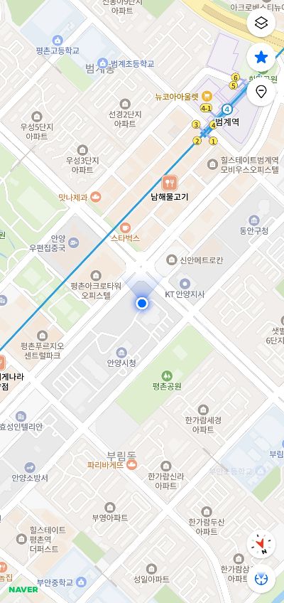경기도 안양시 버스 종이모형 단독 모종